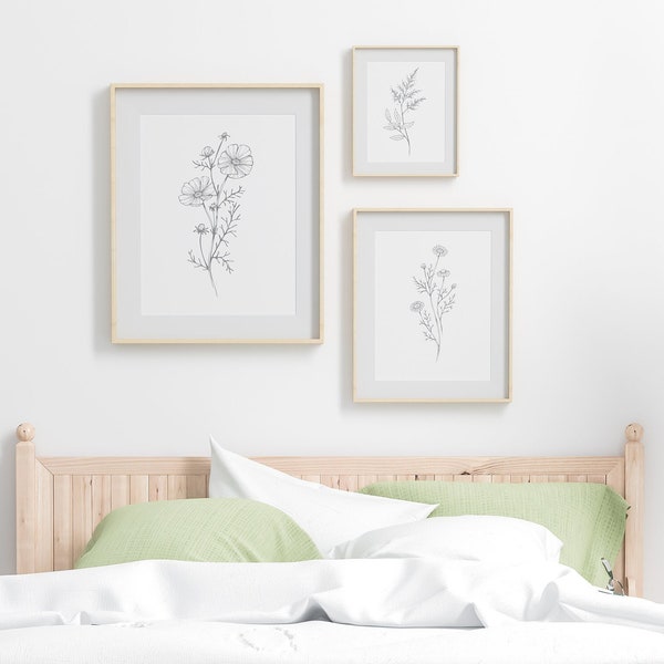Above Bed Art Etsy