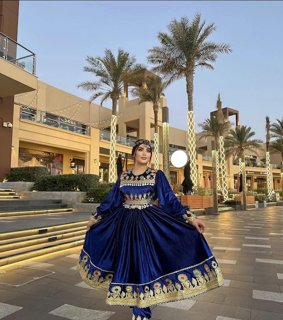 kuchi dress design Nel Afghan Kuchi Dress Green Mali Boutique