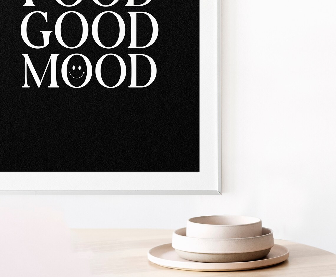 Kitchen Wall Art Design Dining Room Framed Wall Art Print Etsy