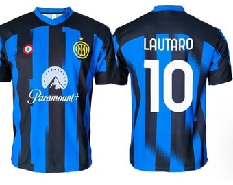 New Inter home shirt by Lautaro Martinez Barella Thuram without name for children and adults S M L XL 2023/24 2024 Inter shirt