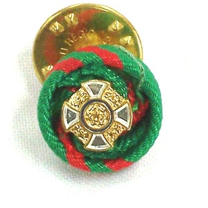 Beautiful silk rosette Knight Order of Merit of the Italian Republic with clip on the back decoration officer badge brooch