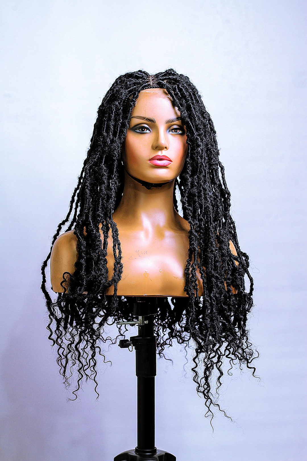 Distressed Nappy Locs full Lace Wig 20inches Etsy