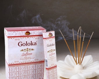 Goloka saffron incense