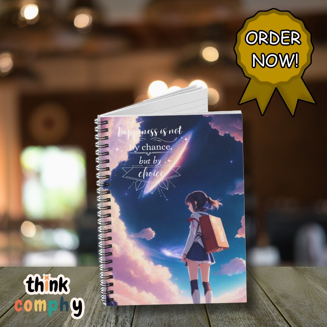 Sad Anime Girl Spiral Notebook for Sale by LEVANKOV Items