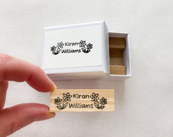 Name stamp | School clothes stamp | Nursery items stamp