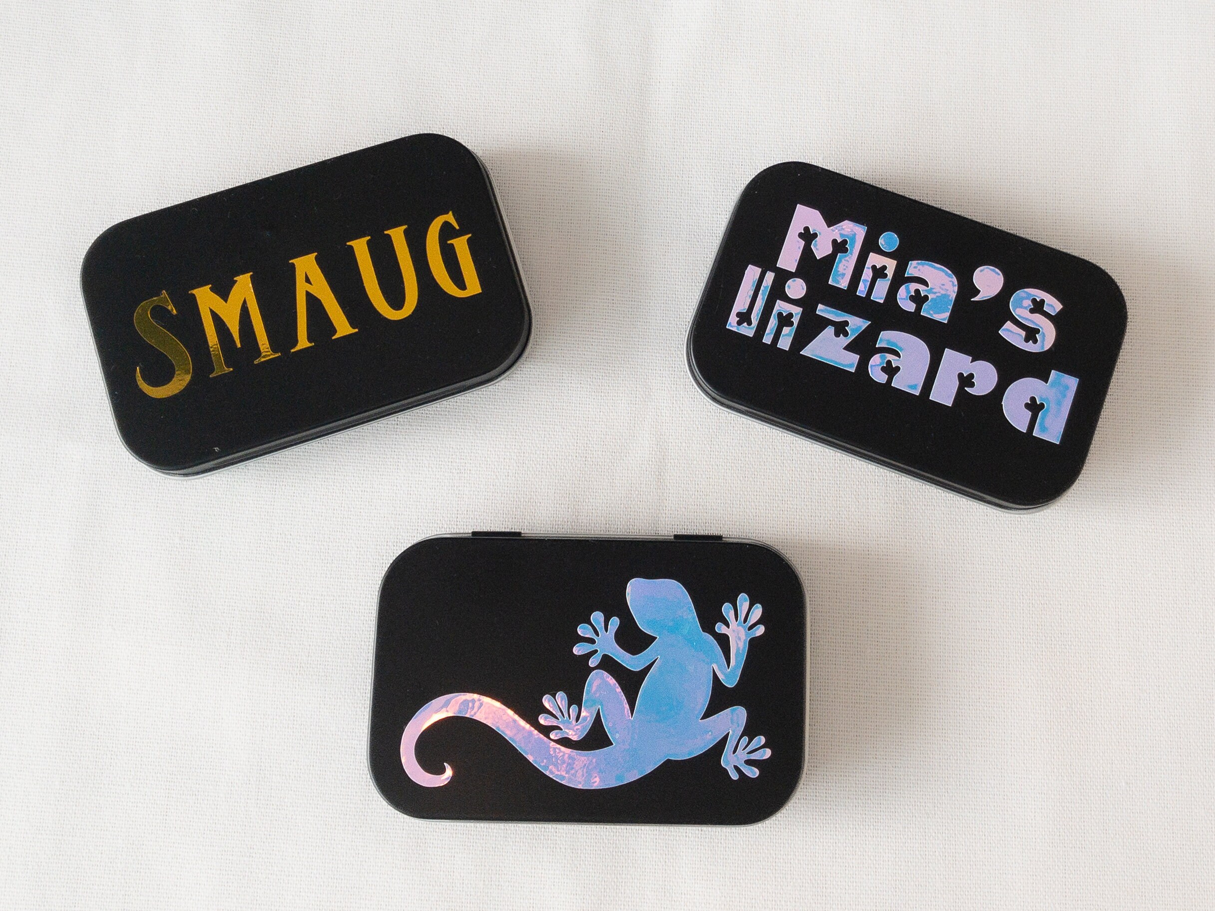 Personalised Fidgets 3D Printed Articulated Lizard Fidget Toy Personalised Gift for Boys ...