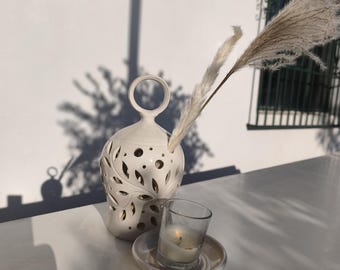 BIANCA collection water jug ​​candle holder.