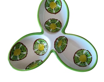 Snack plate, Kiwi collection.