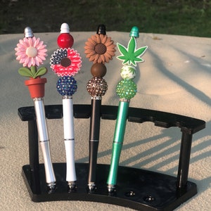 Flowers - Metal Beadable Pens and Keychains