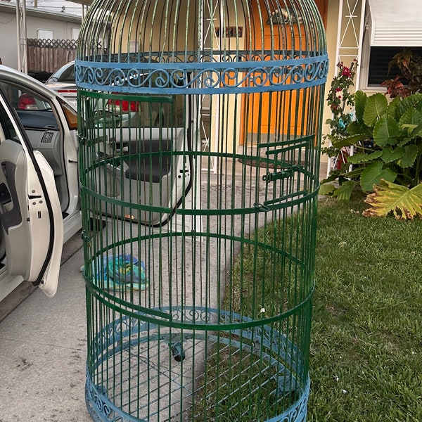 Large Victorian Antique Bird Cage