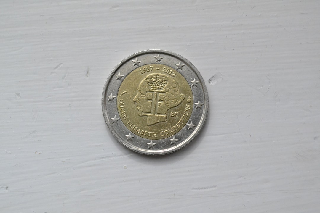 Belgium 2 Euro Queen Elisabeth Competition 2012 - Etsy