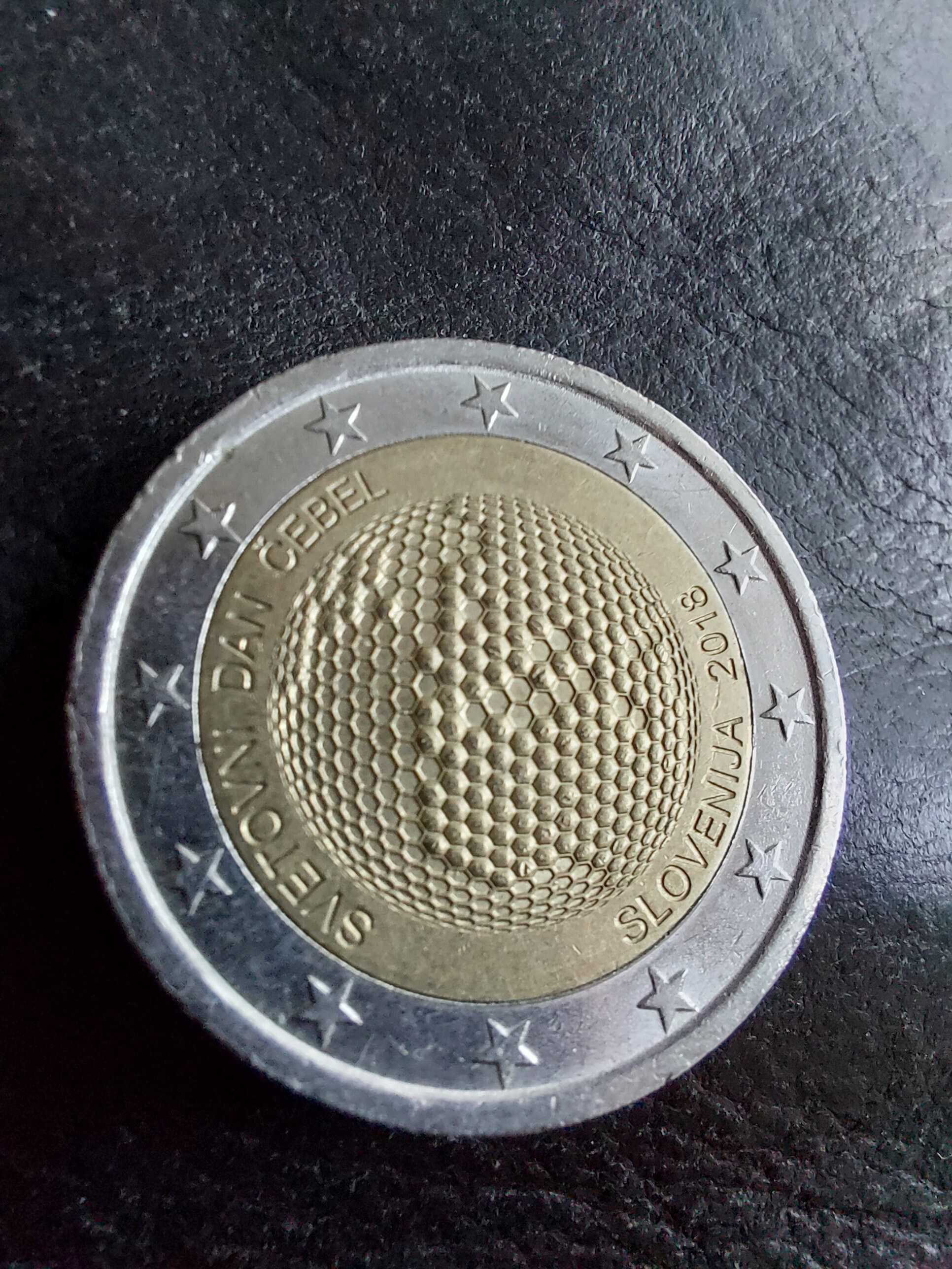 SLOVENIA 2 EURO COIN 2018 / in Honour of World Bee Day / Collectible /  Commemorative Coin - Etsy