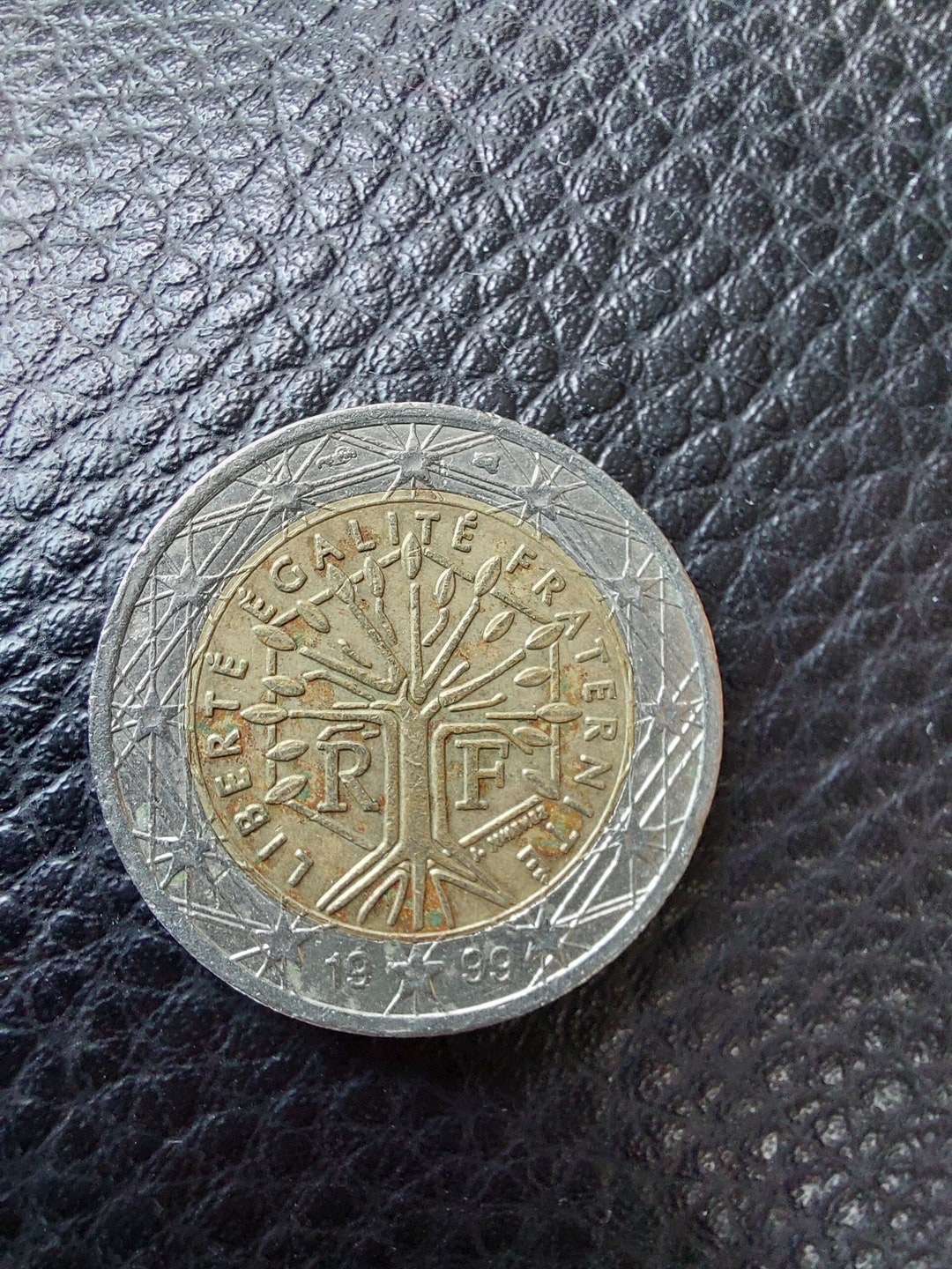 2 Euro Münzen Liberte Egalite Fraternite 1999 Vintage 2 Euro Coin France / 1999 / LIBERTÉ ÉGALITÉ FRATERNITÉ