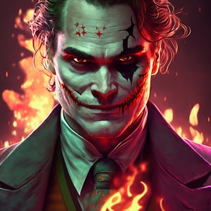 Joker Inspired Art 6