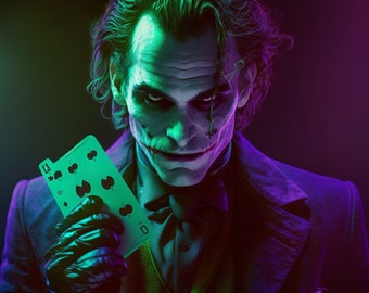 Joker geïnspireerde kunst 2