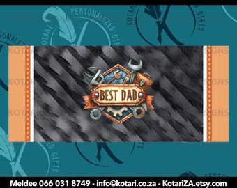 Mechanic Themed - e Designs - Father's Day Mug Wrap - Ideal for a dad at any time