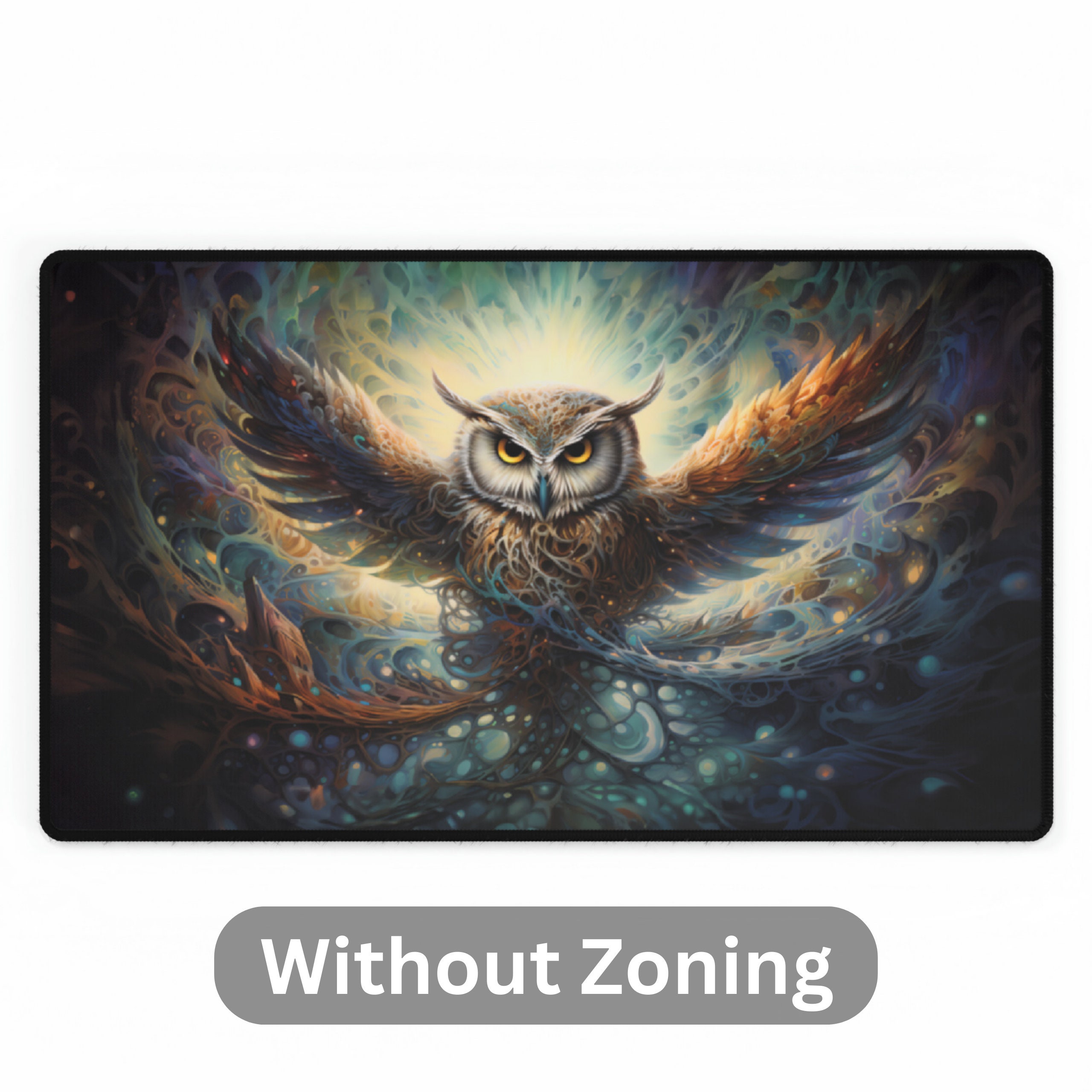 【プレイマット】Baleful Strix MTG MTG プレイマット | 24 x 14 インチ | Baleful Strix | オプションの