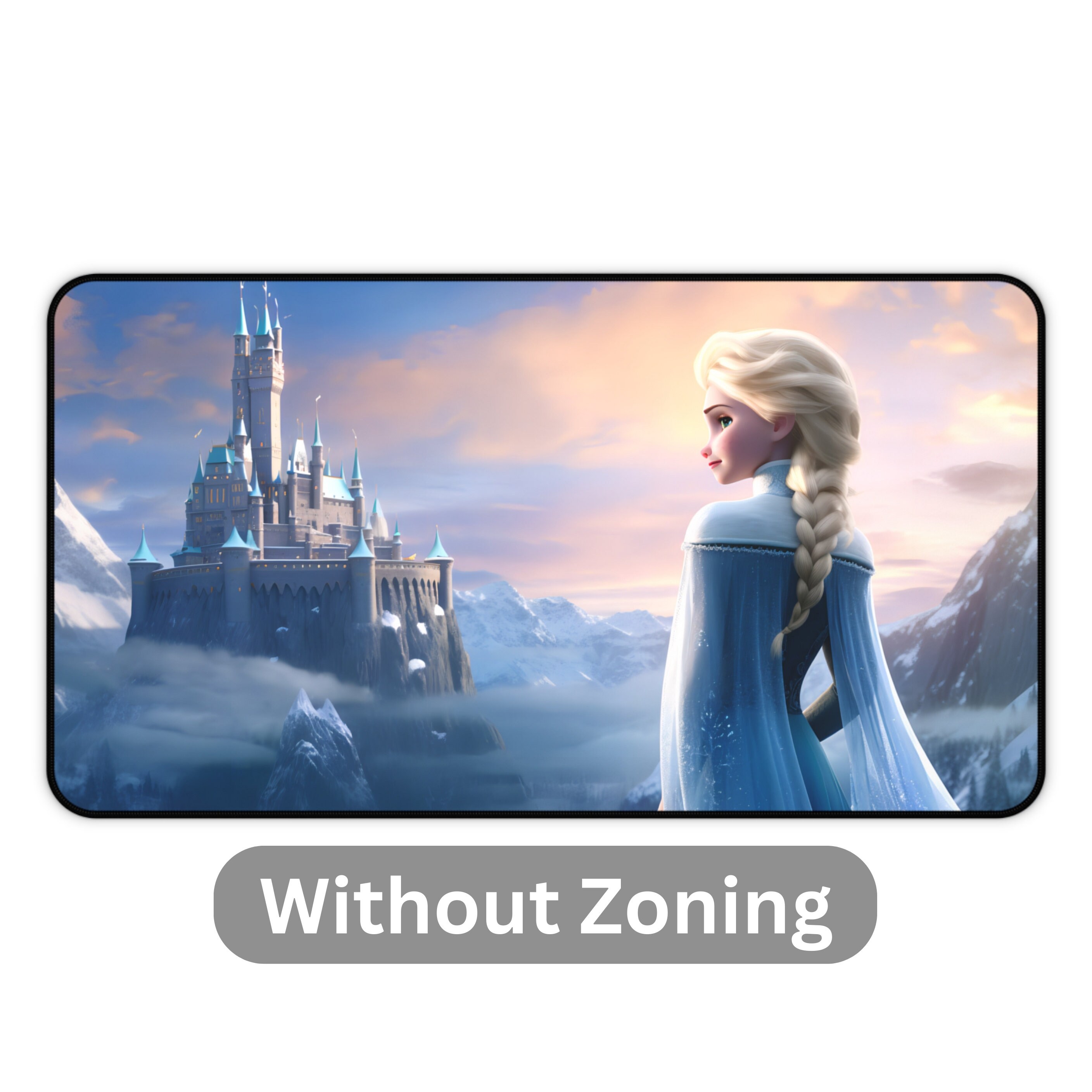 Lorcana Playmat With or Without Zoning Elsa Snow Queen TCG Etsy Hong Kong