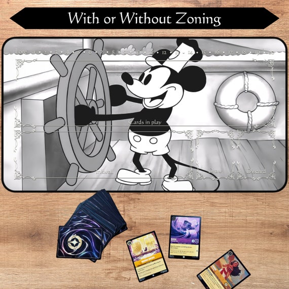 steamboat willie lorcana card Lorcana - playmat - Mickey Mouse main image 0