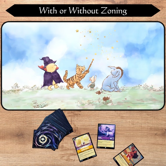 Lorcana Playmat With or Without Zoning | Classic Pooh Teaching