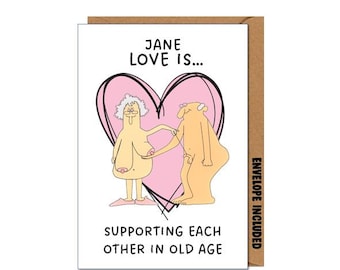 Personalised Funny Comedy Card For - Birthday Valentines Anniversary - Husband Wife Boyfriend Girlfriend Rude Cheeky Banter Gift AR