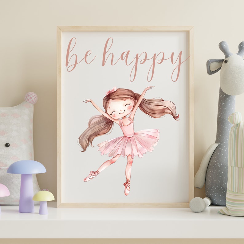 Watercolor Ballerina Clipart, Little Ballerina, Swan Lake Clipart, Pink ...