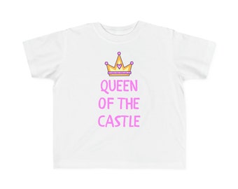 Queen of the castle - Toddler's Fine Jersey Tee