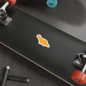 Dino Nugget Brontosaurus Die-Cut Stickers