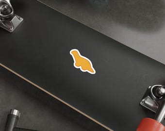 Stickers Dino Nugget Brontosaure découpés