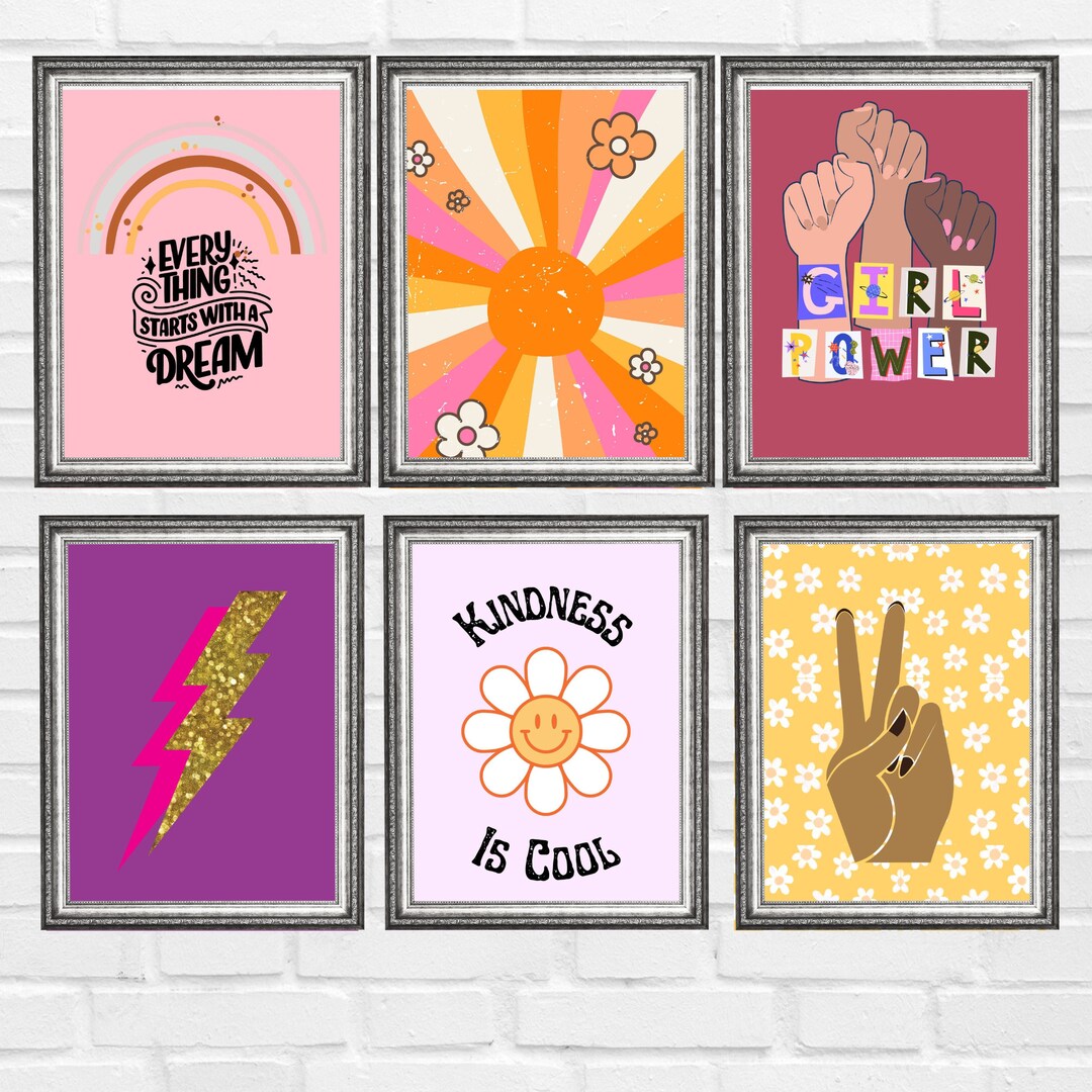 Printable Wall Art Tweens Teen Girl Room Decor Teen Wall Etsy