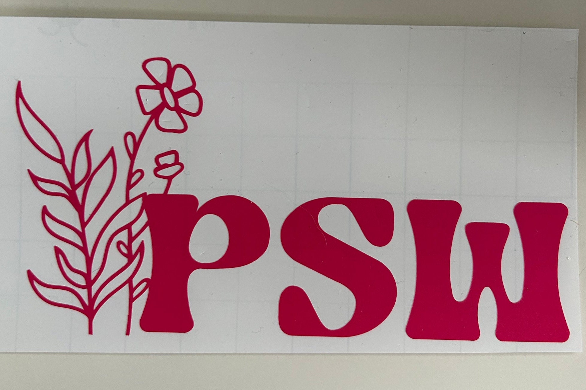 PSW Decal - Etsy