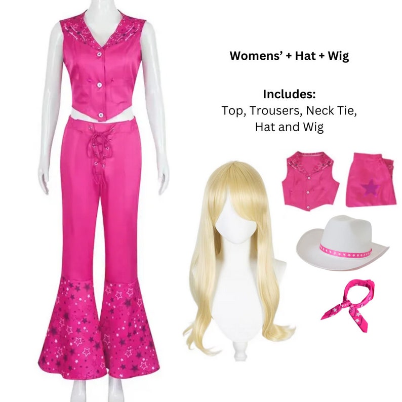 Western Cowgirl Cowboy Ken Costume for Women and Men Adults Etsy