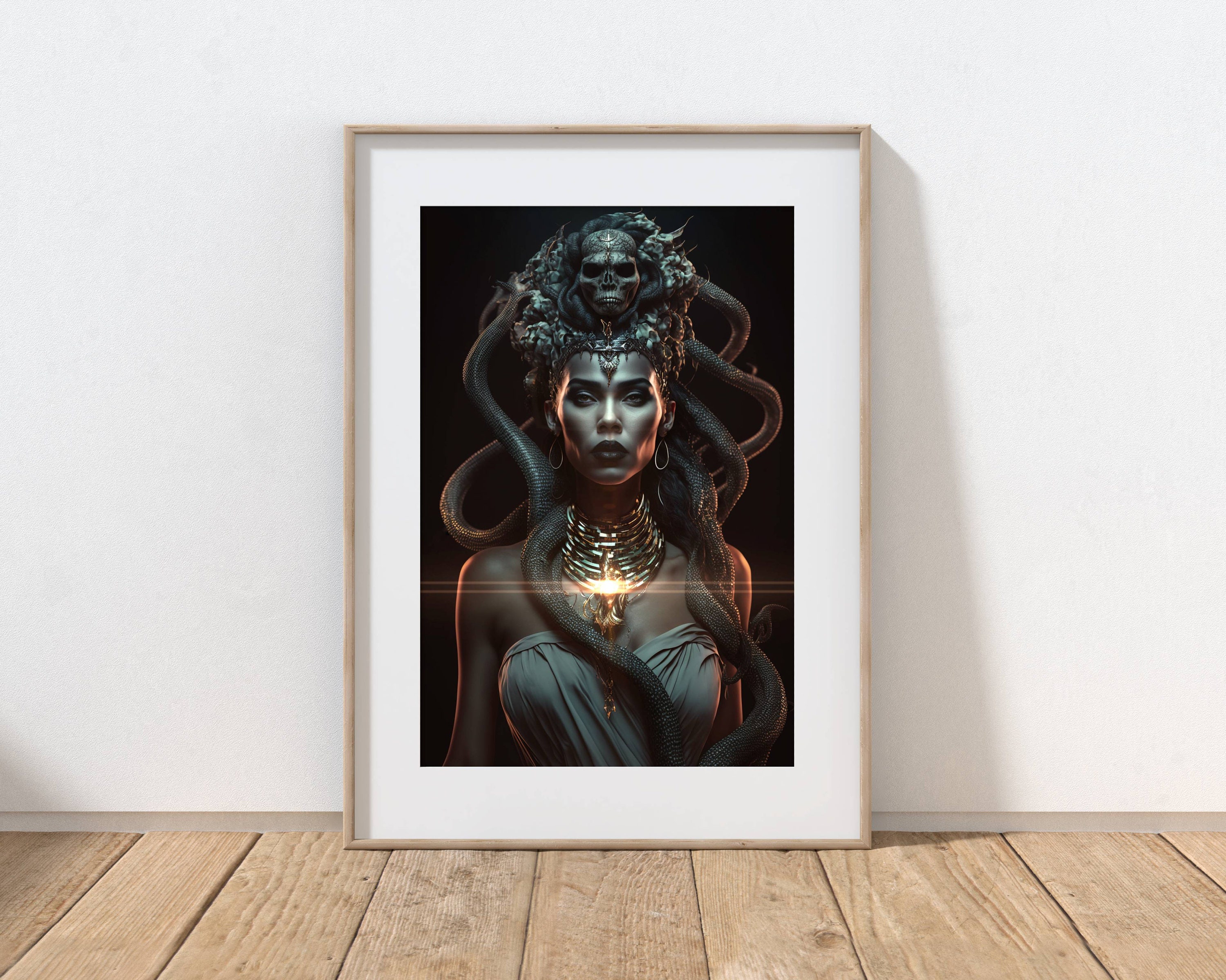 The Gorgons Art Print Medusa Witchcraft Dark Goddess 