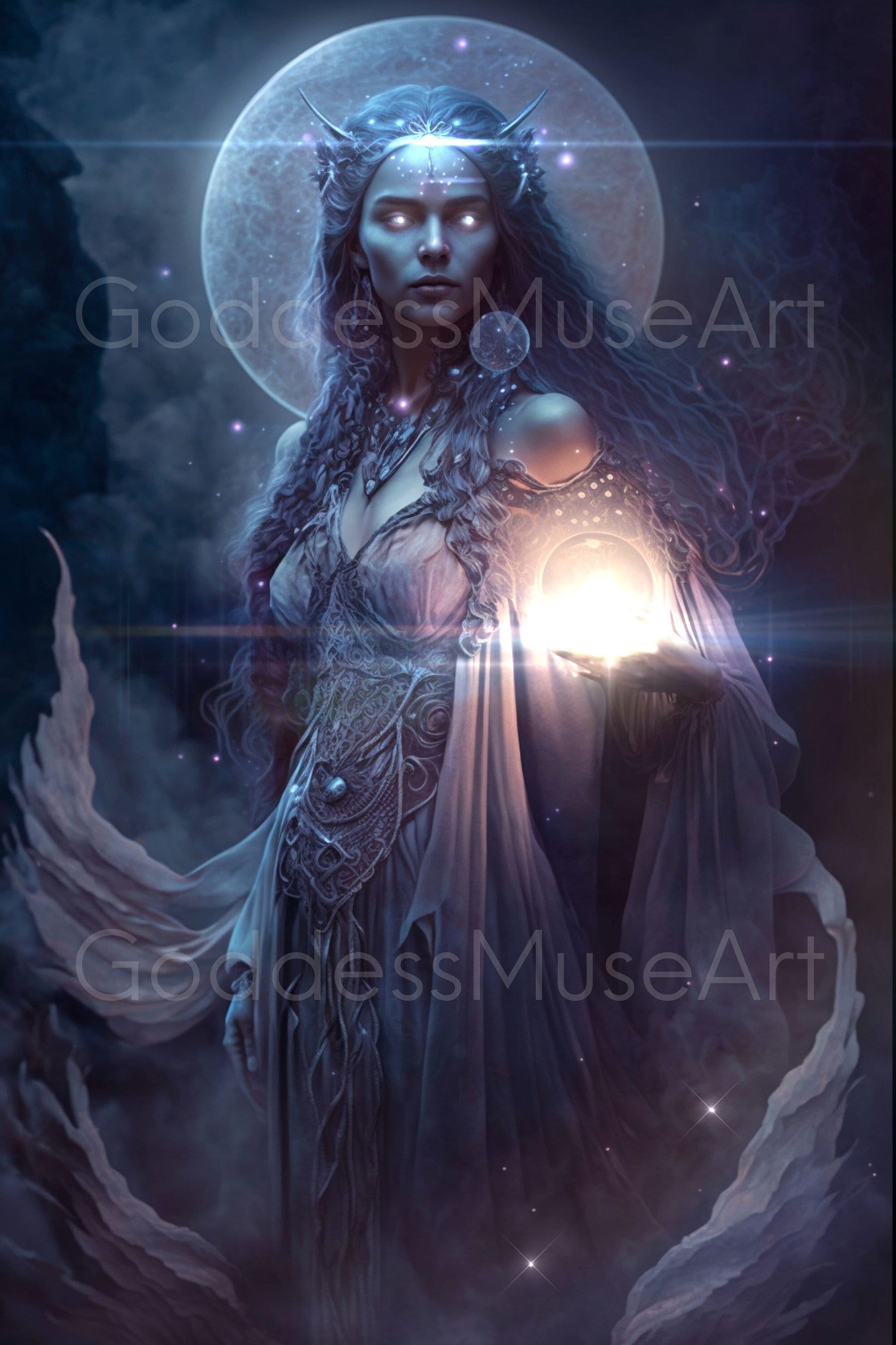 selene goddess of the moon myth