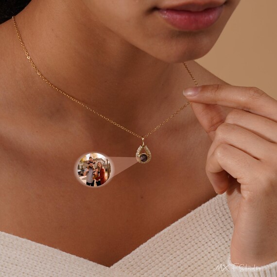 Collana Con Foto | Collana Personalizzata Con Immagine All'interno