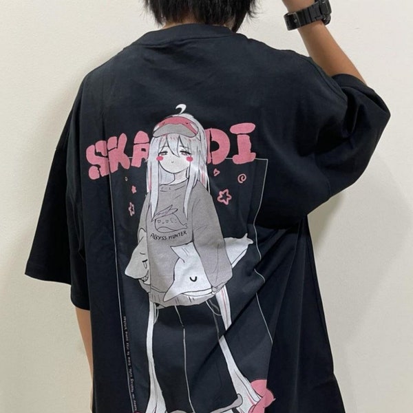 Arknights Skadi Streetwear Shirt - Original creator wawamachi