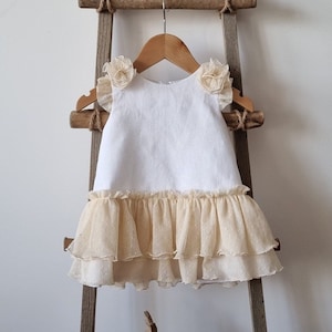 Birthday dress for girl model Dolly, summer dress for girl, ceremony dress for girl, baby dress, children&#39;s dress, dress for toddler