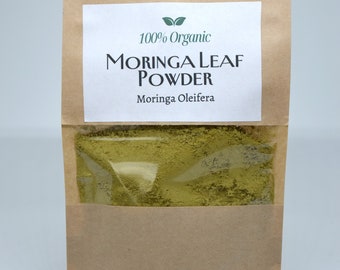 Organic Moringa Leaf Powder, Moringa oleifera, Organic