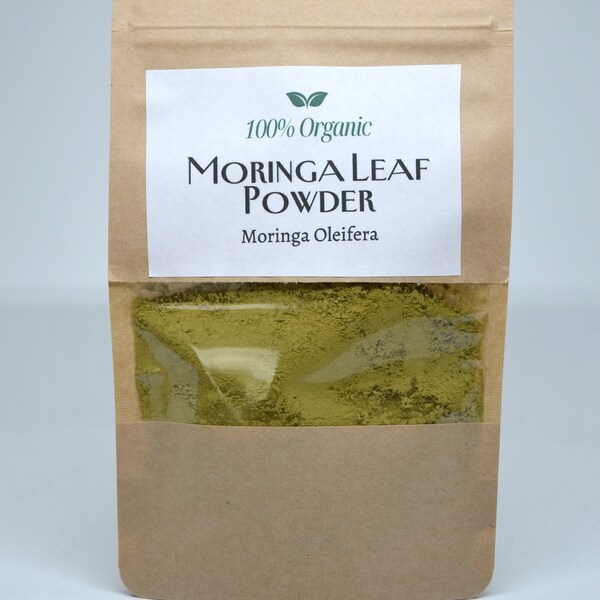 Organic Moringa Leaf Powder, Moringa oleifera