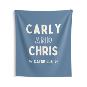 Custom Wedding Banner | Custom Banner | Personalized Welcome Wall Banner | Wedding Day Decor | Marriage Day Gift | Custom Sign Canvas Flag