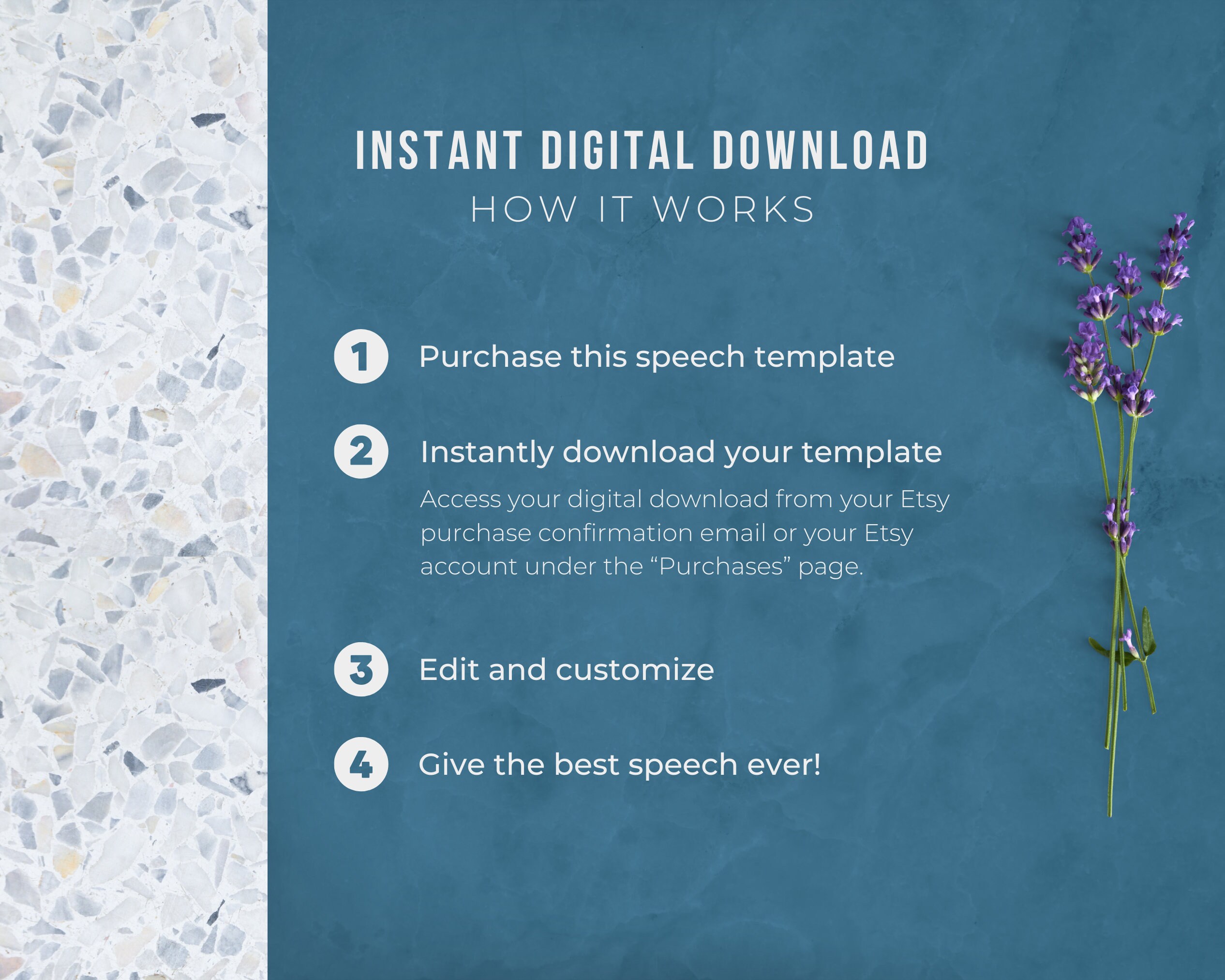 Editable Maid of Honor Speech Template Matron of Honour / Bridesmaid