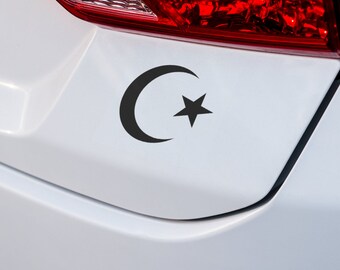 Adhésif Pour Voiture Turquie | Autocollant de voiture pour lunette arrière, pare-brise | Idées cadeaux pour le cadeau