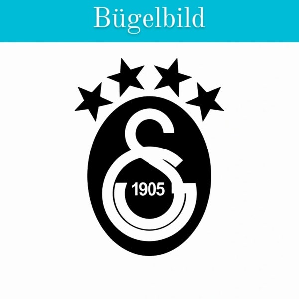 Bügelbild Galatasaray | Bild zum aufbügeln auf viele Textilien | Perfektes Geschenk | DIY | Patch | Transferfolie | Flexfolie