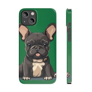 Etui na telefon z motywem buldoga francuskiego – urocze i ochronne etui na Twoje urządzenie