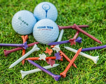 Texas Shaped Golf Tees (x10)