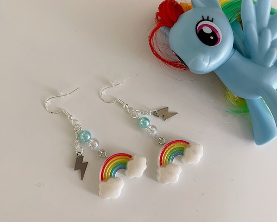 Rainbow hotsell dash earrings