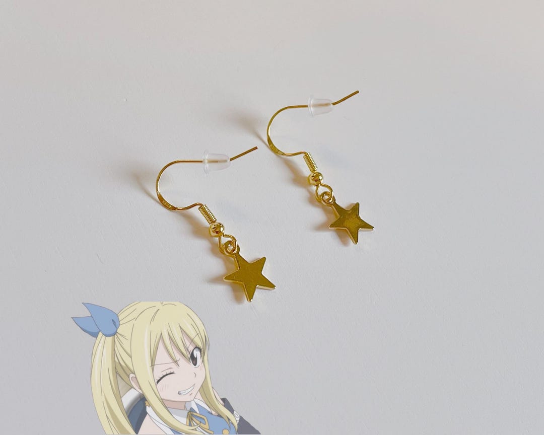 アクセサリー PS: Fairy The Pentacle Dangle Earrings Fairy Pentacle Sterling Silver Dangling Earrings TE1029