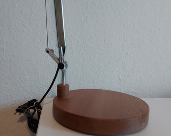 Artemide Tolomeo desk lamp, base made of solid pear wood