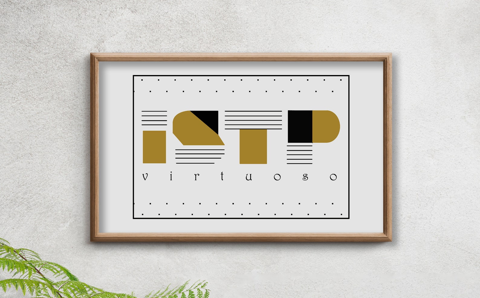 ISTP Virtuoso Myers Briggs Mbti Personality Type ISTP Minimal - Etsy