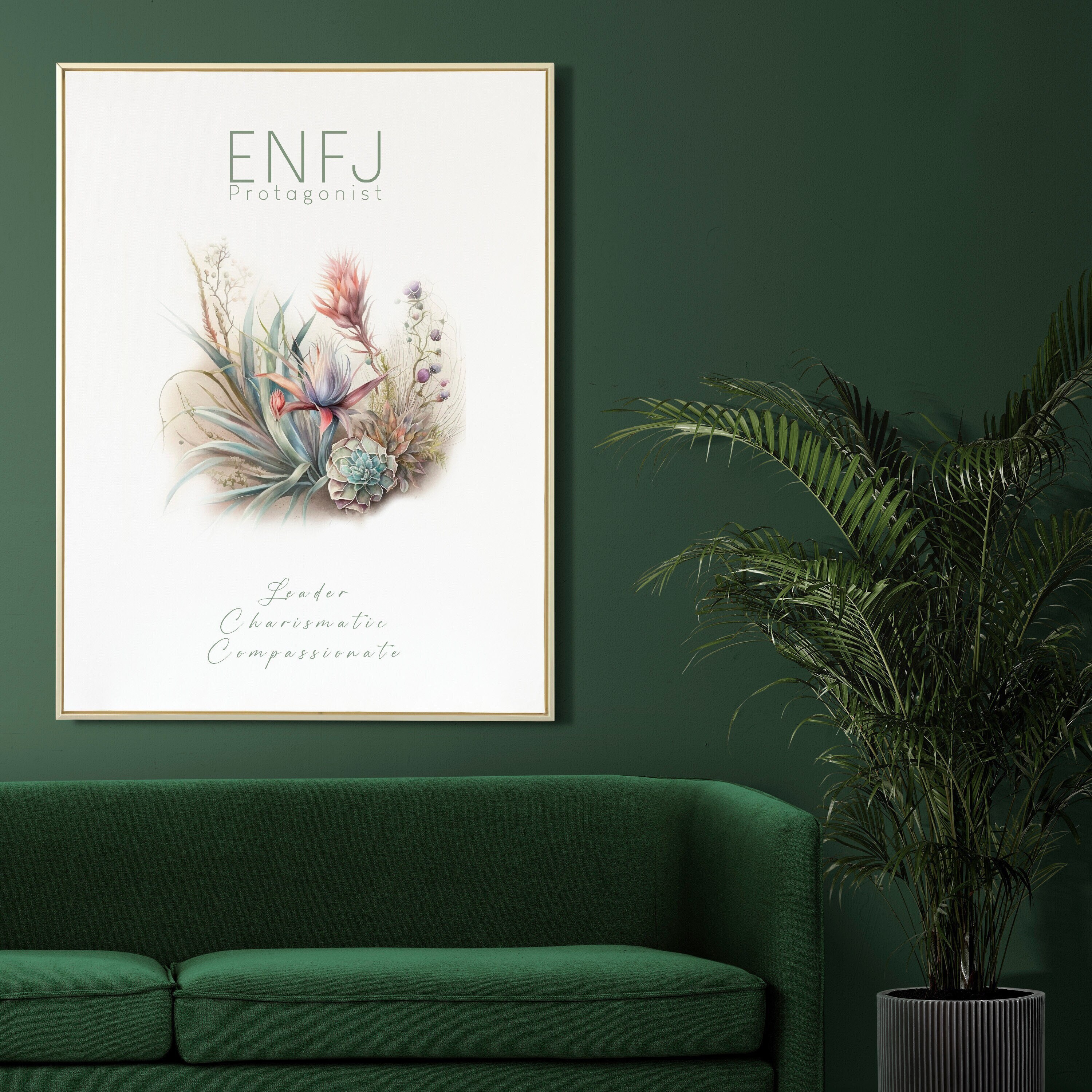 ENFJ - MBTI Protagonist Personality Art Board Print for Sale by BrainChaos